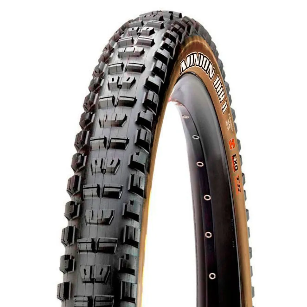 

Шина для горного велосипеда Maxxis Minion DHR II EXO/TR/SkinWall 60 TPI Tubeless 27.5´´ x 2.40, черный