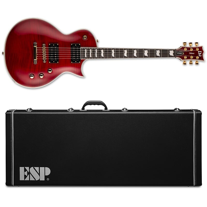 

Электрогитара ESP LTD EC-1000T CTM FM See Thru Black Cherry Electric Guitar + ESP Hard Case