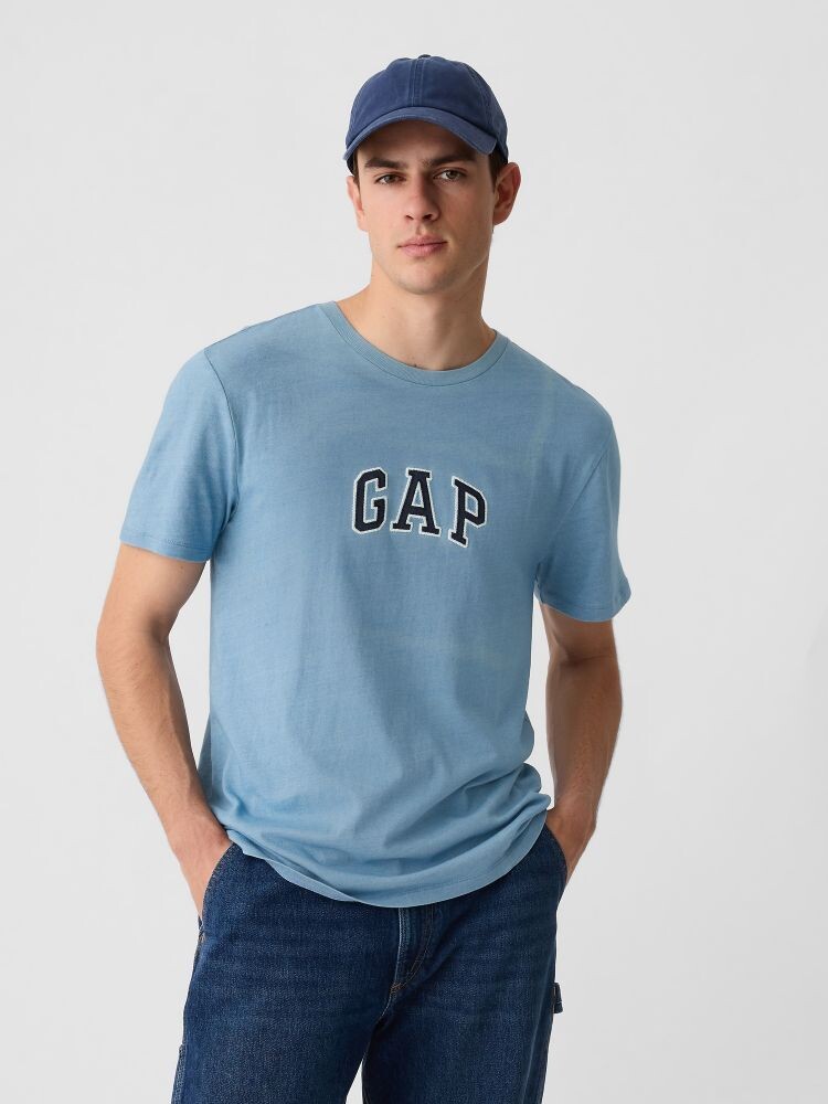 

Футболка с логотипом Gap, синий