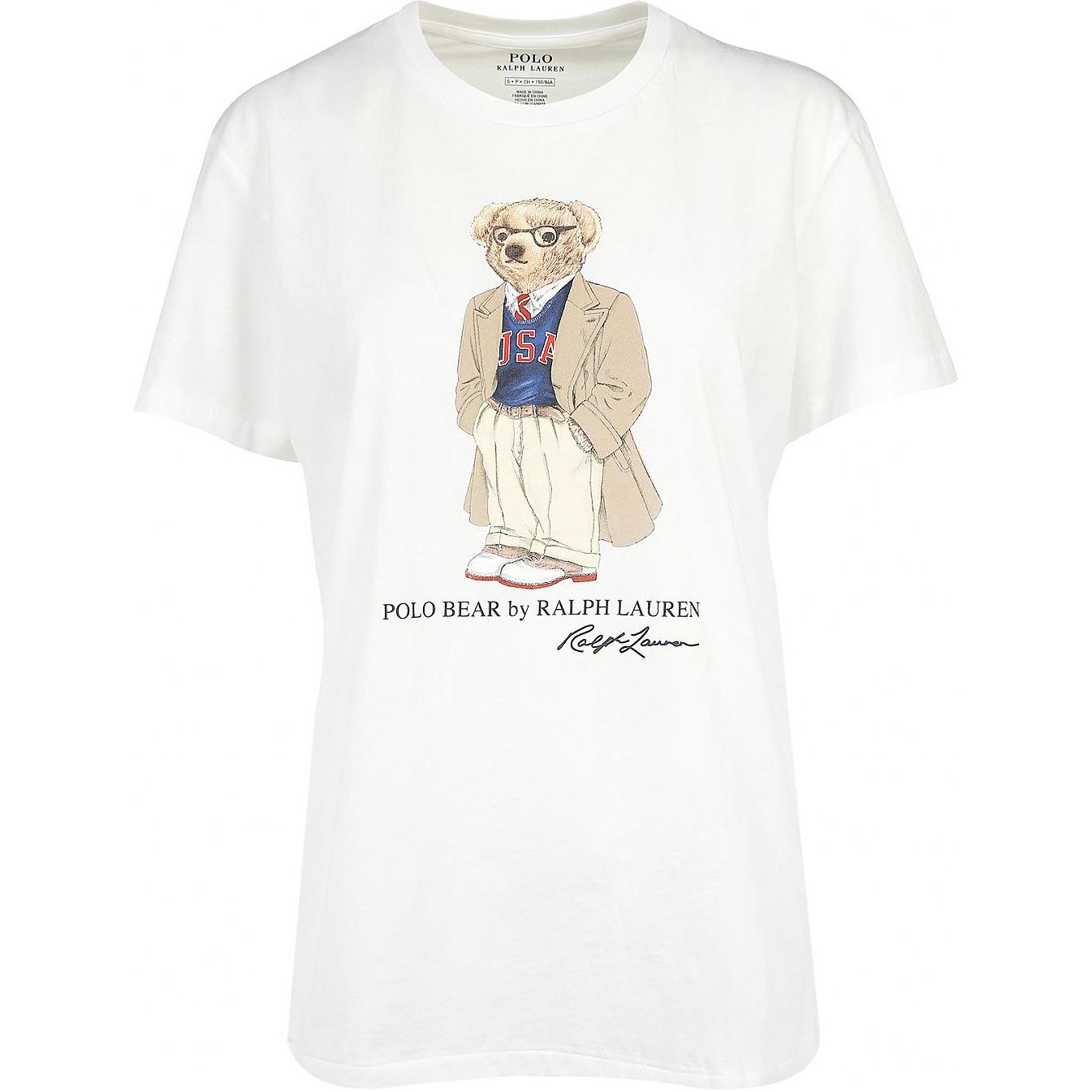 

Футболка женская белая Polo Ralph Lauren