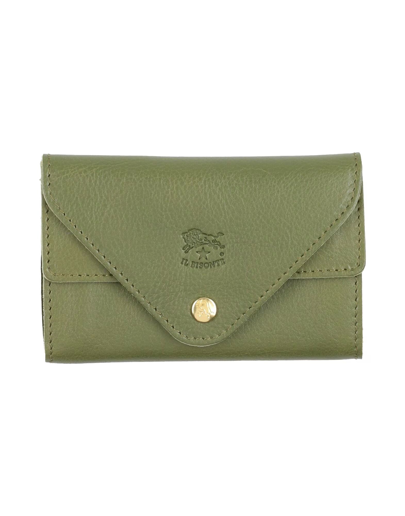 

Кошелек для монет Il Bisonte, зеленый