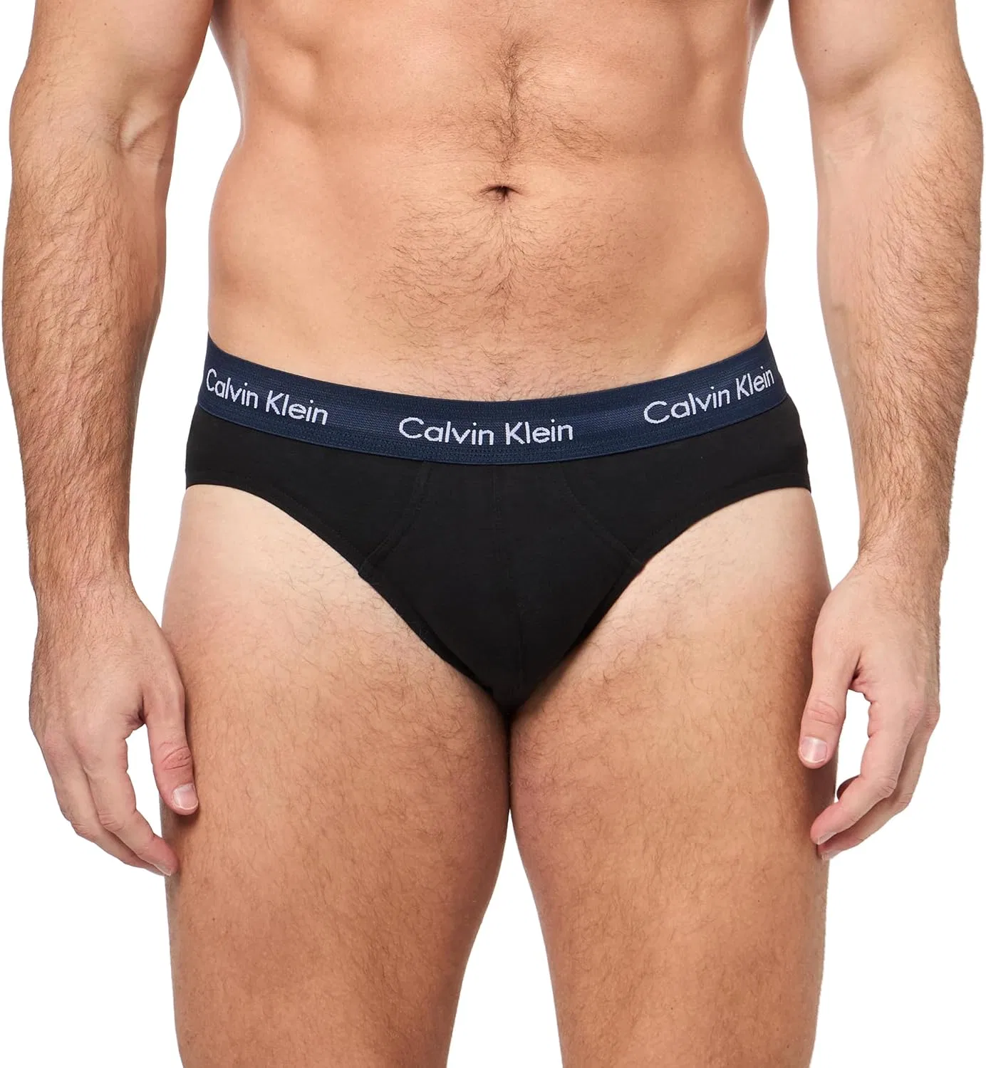Боксеры Calvin Klein, трикотажные, черный с синим, зеленый, белый — фото 2