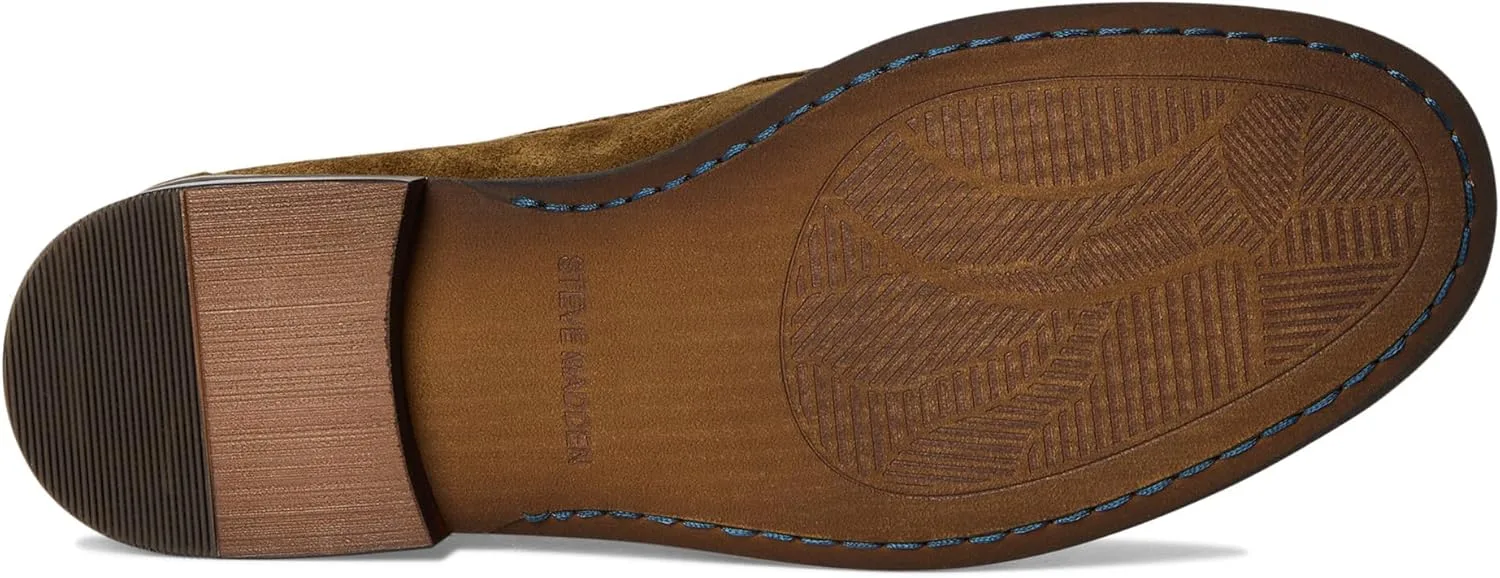 Мужские лоферы Стив Мэдден Алонсо Steve Madden, зеленый/хаки — фото 3