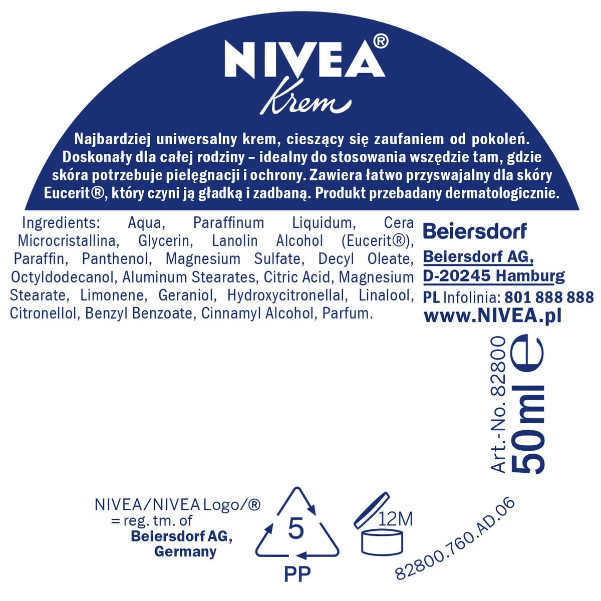 Крем Nivea, 50 мл, 4 шт. Nivea — фото 2