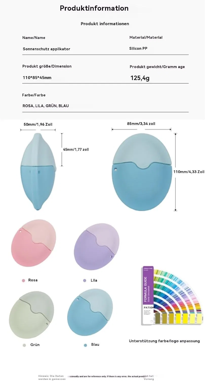 Роликовый аппликатор для лосьона и солнцезащитного крема Generisch, Purple — фото 2