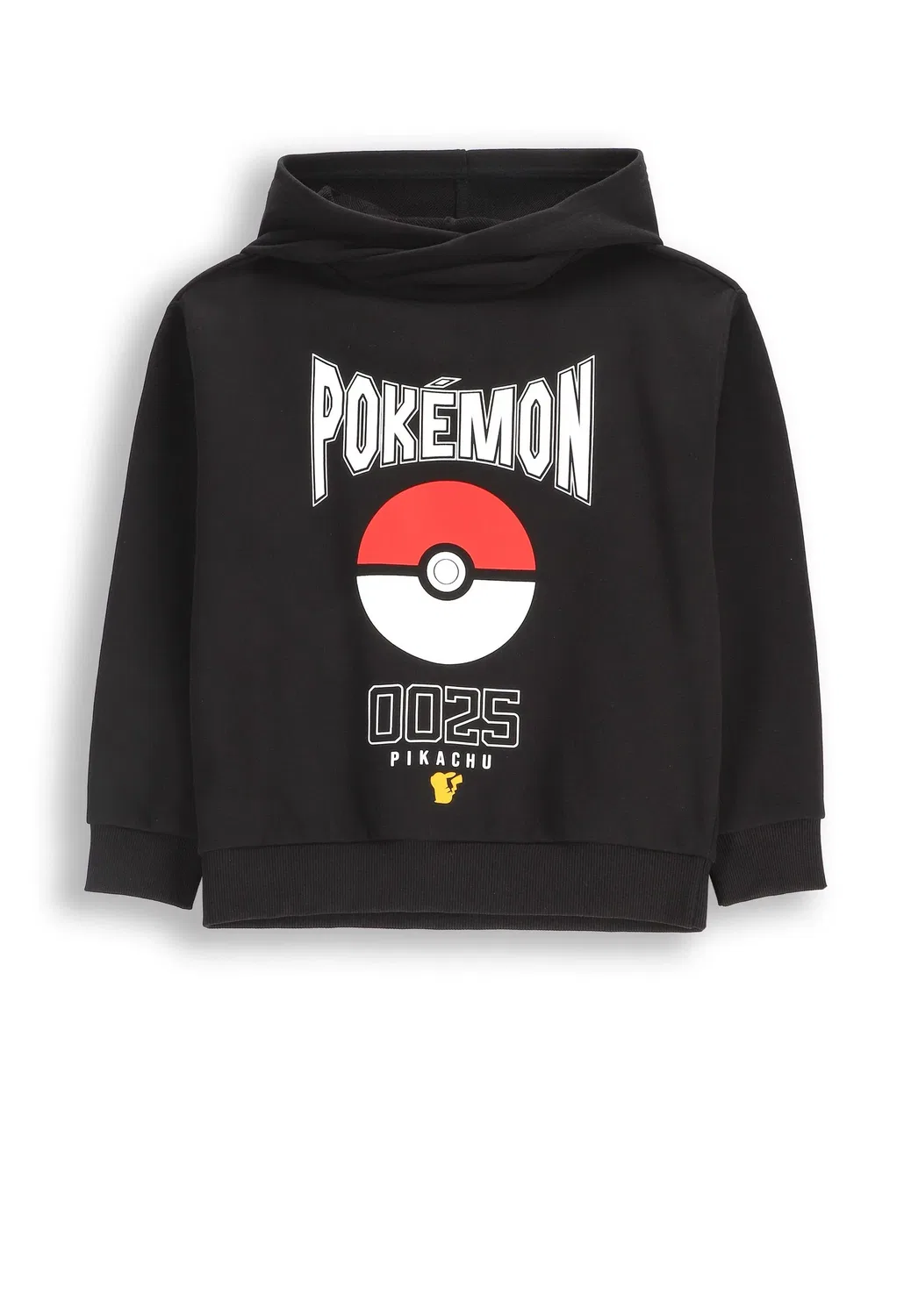 Свитшот с принтом Pokemon Coccodrillo, черный