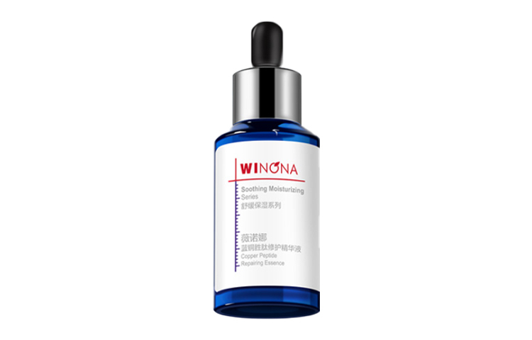 Winona Сыворотка-лосьон Blue Copper Peptide восстанавливающая, успокаивающая, подтягивающая, увлажняющая, регенерирующая, против морщин 30мл — фото 2