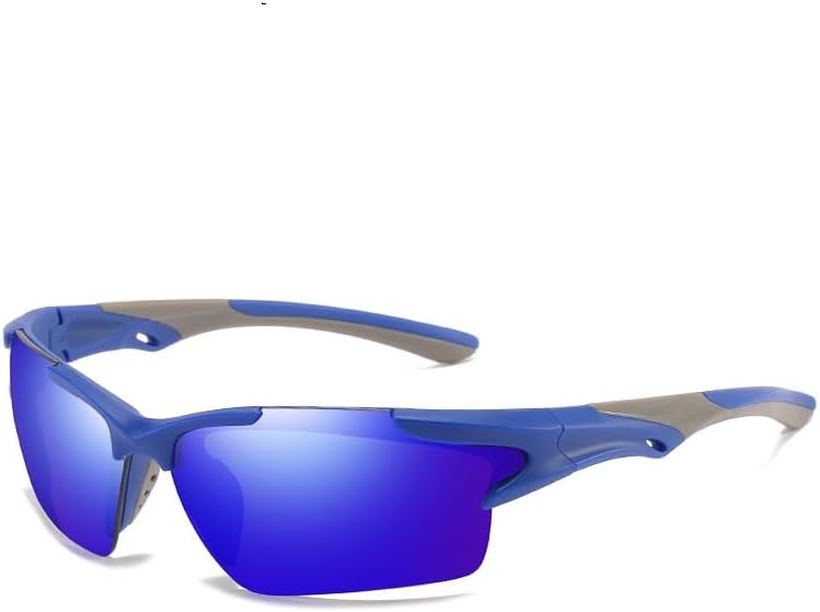 

Мужские поляризованные спортивные солнцезащитные очки для женщин, модные зеркальные линзы для вождения, рыбалки, защита от УФ-излучения UV400, оправа из поликарбоната, модель S361 Generic, 04