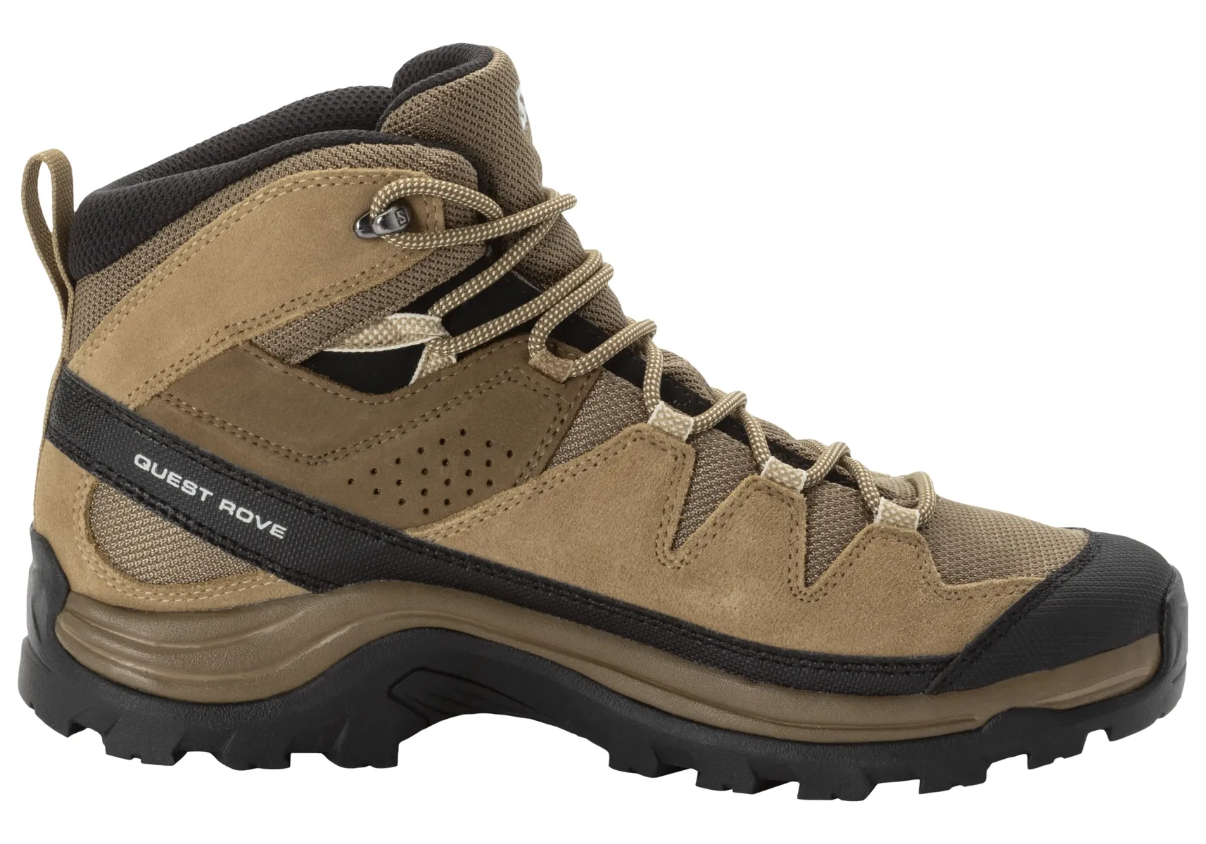 Кроссовки Salomon "QUEST ROVE Gore-Tex", водонепроницаемые, коричневый — фото 3