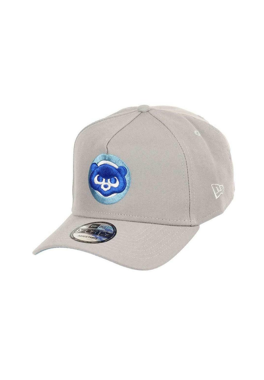 

Бейсболка CHICAGO CUBS MLB 100 YEARS WRIGLEY FIELD SIDEPATCH COOPERSTOWN SKY 9FORTY A-FRAME SNAPBACK New Era, серый