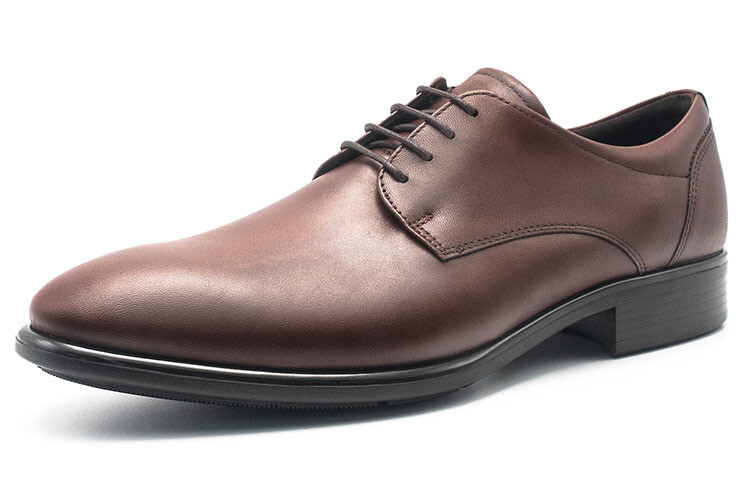 Мужские туфли Ecco Men's Casual Shoes Men Low-Top Brown — фото 2