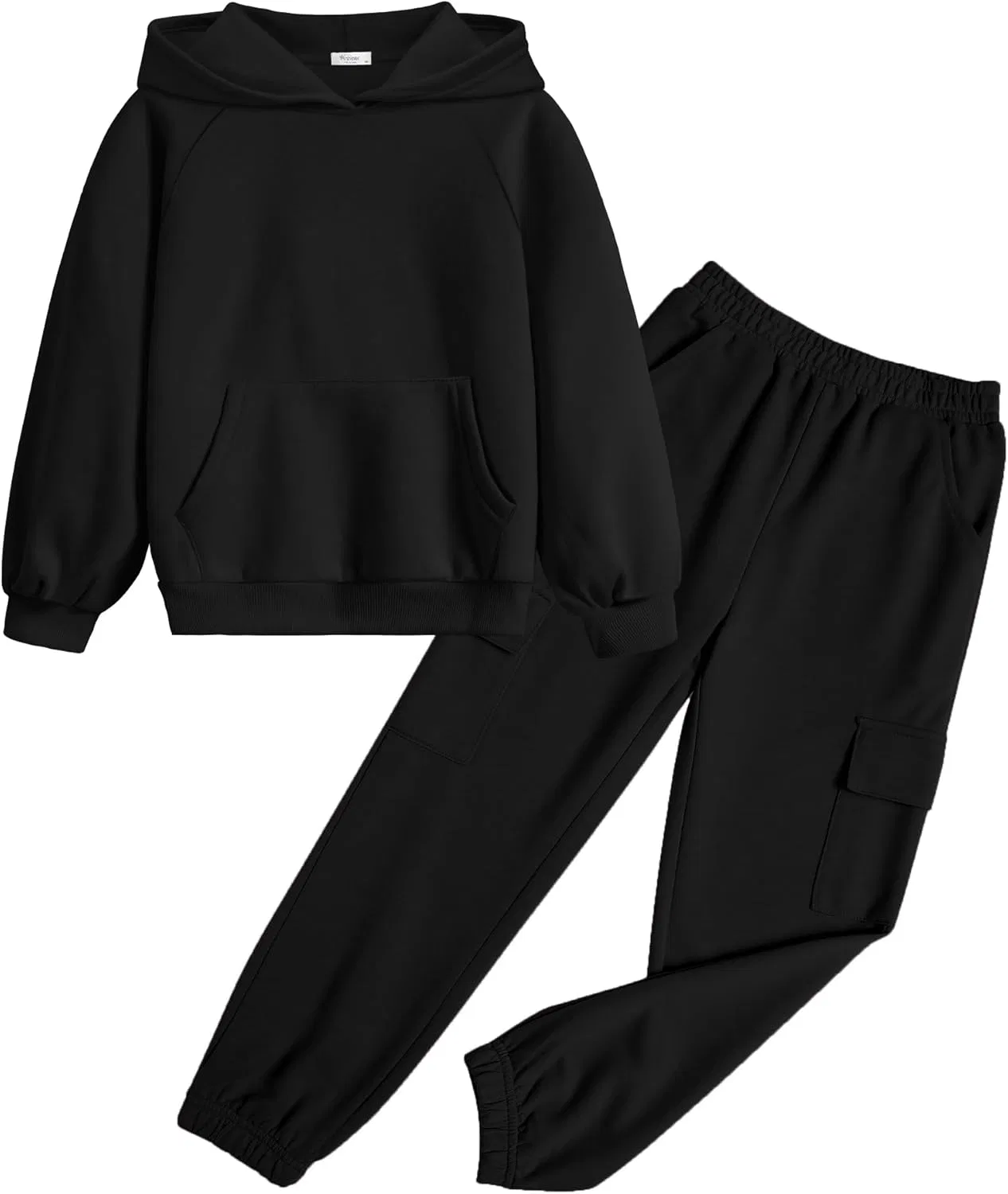 Спортивный костюм для девочек Arshiner, 2 предмета, цвет Black