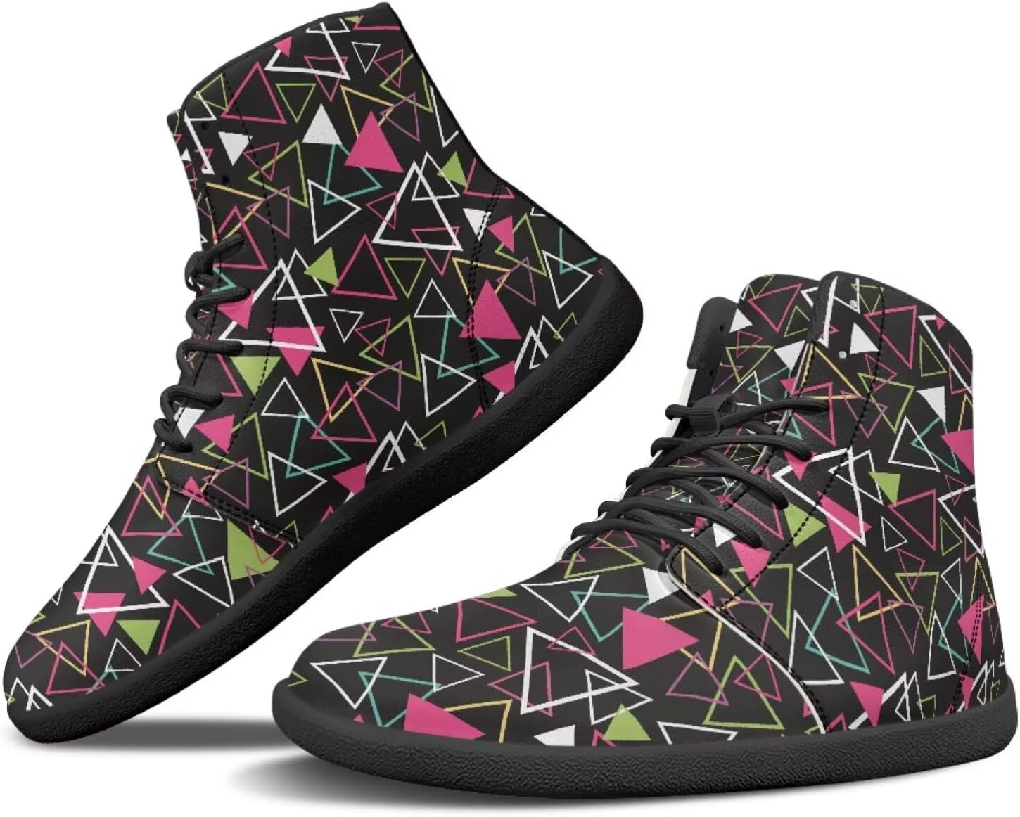 

Кроссовки Binienty Fashion Barefoot Flat для мужчин и женщин, Triangle Geometry