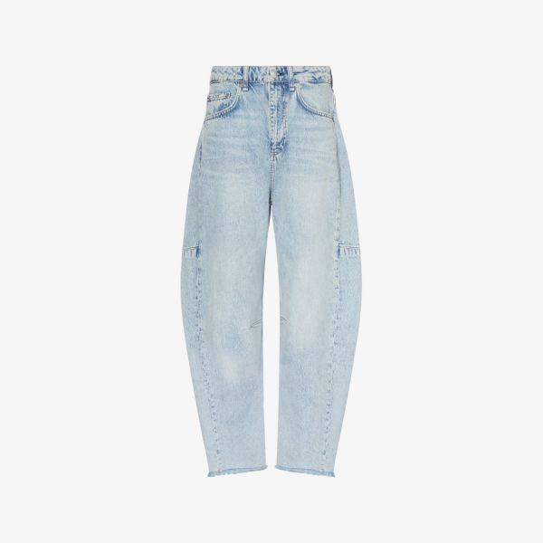 

Чарли бочкообразные джинсы с высокой посадкой Rag & Bone, цвет lou
