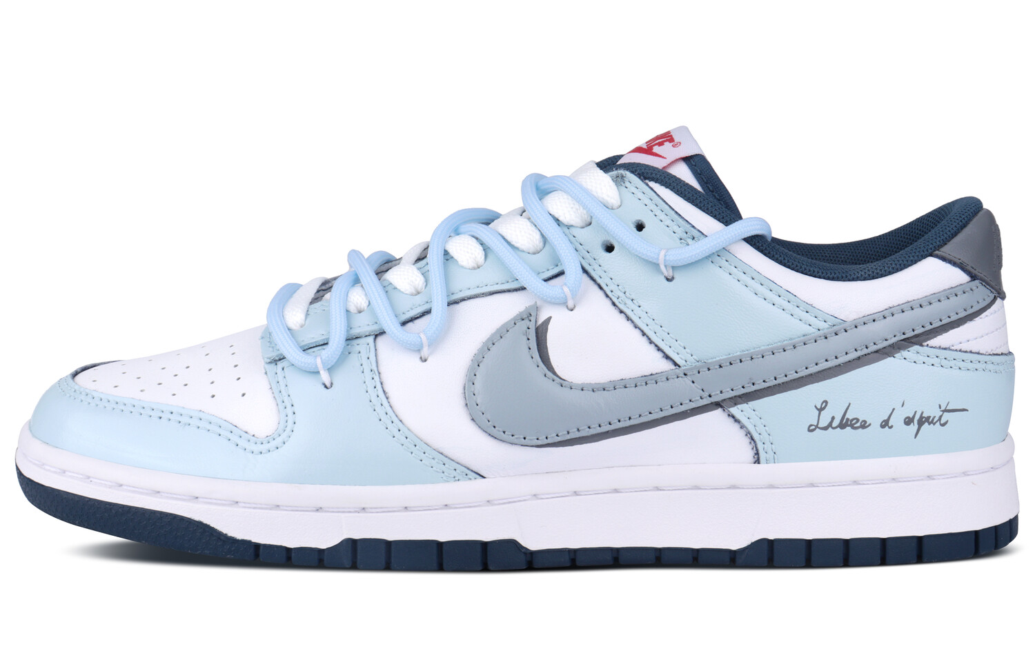 

Кроссовки Nike Dunk Skateboard Shoes Men Low-Top White, Синий, Кроссовки Nike Dunk Skateboard Shoes Men Low-Top White