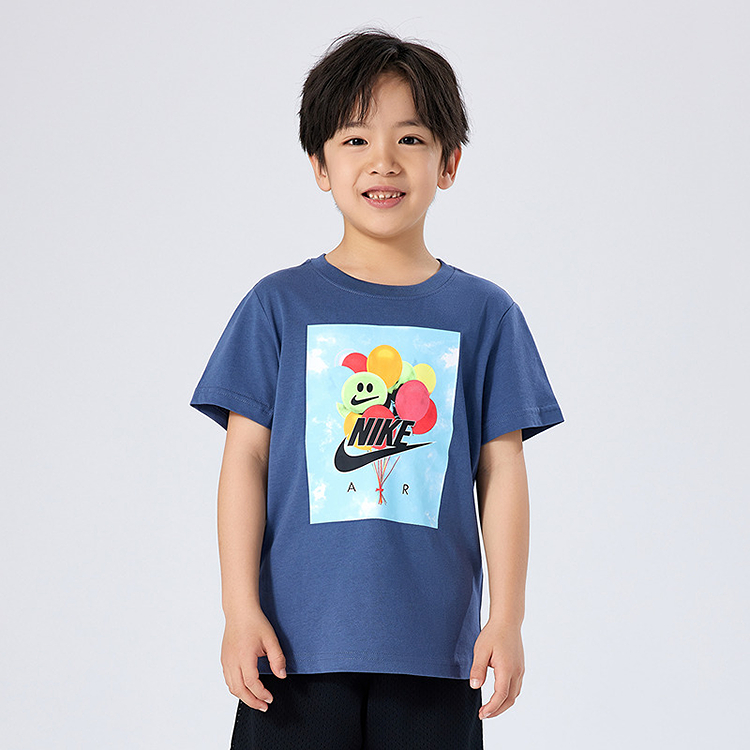 Nike Футболка Rural Blue для детей 3-7 лет — фото 3