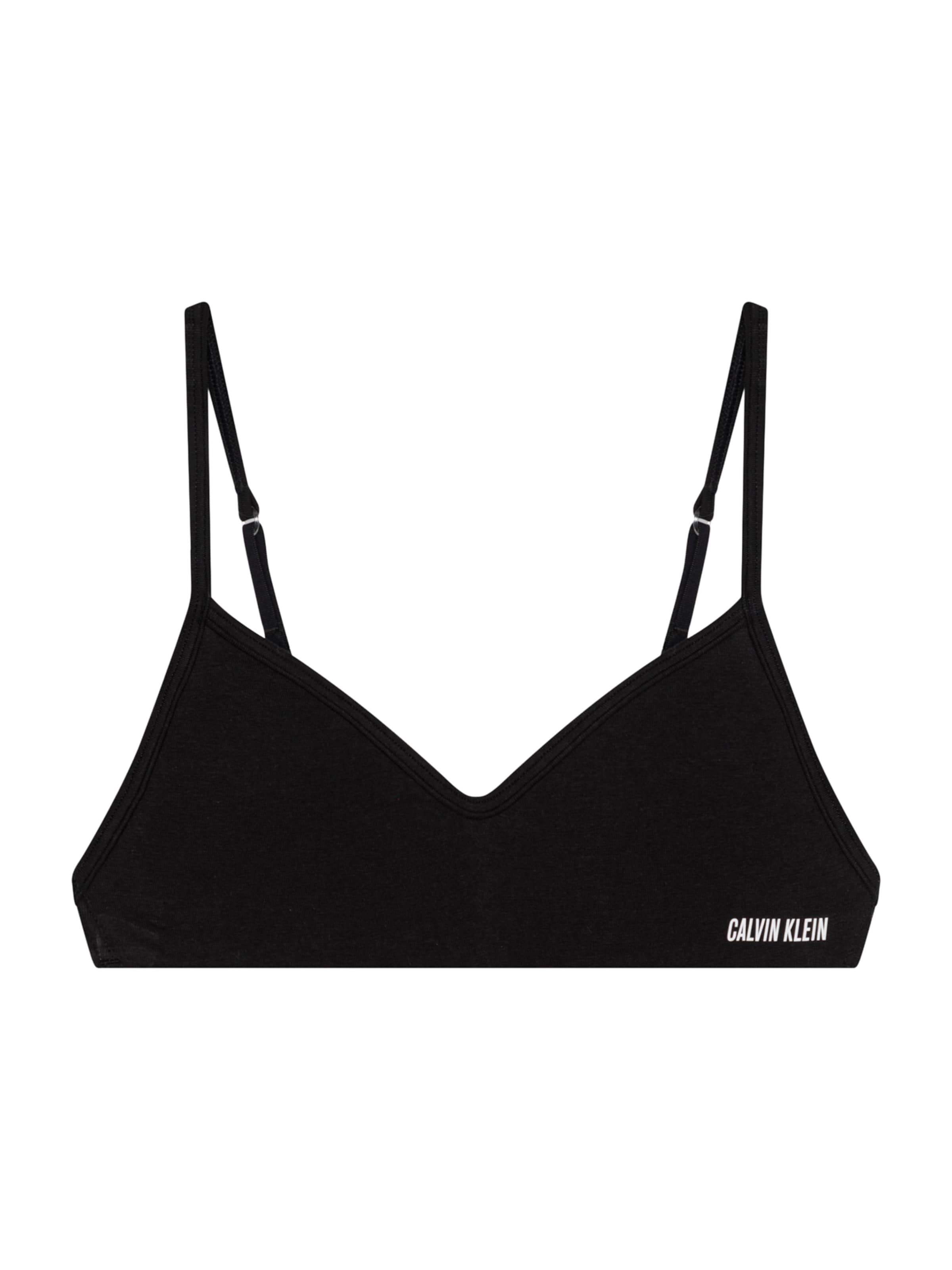 

Calvin Klein Underwear Бюстгальтер Triangle 'Intense Power' в черном цвете