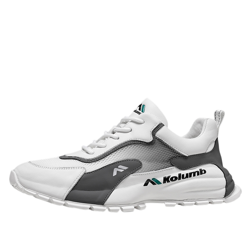 

KOLUMB Мужские массивные кроссовки Low Top, желто-черные