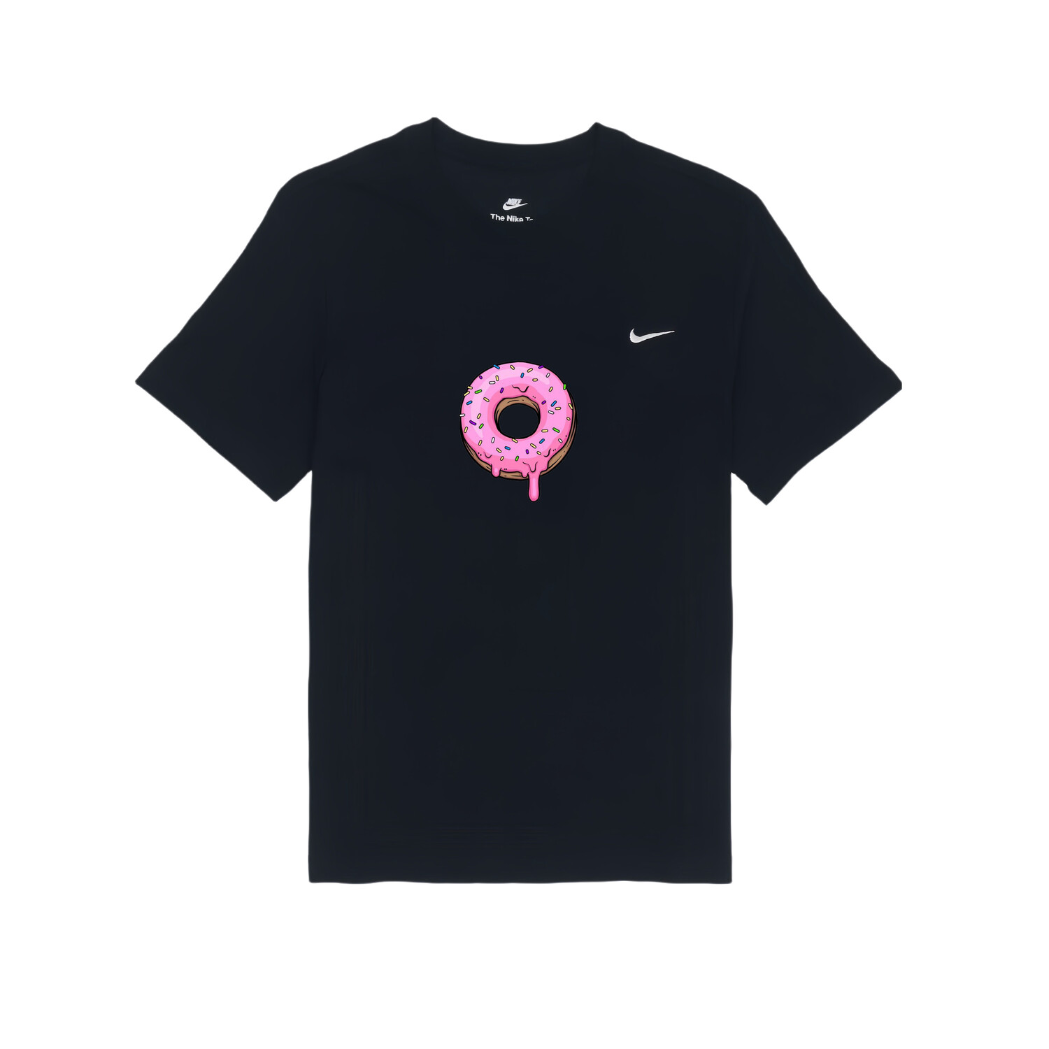 

Футболка унисекс черная Nike, черный