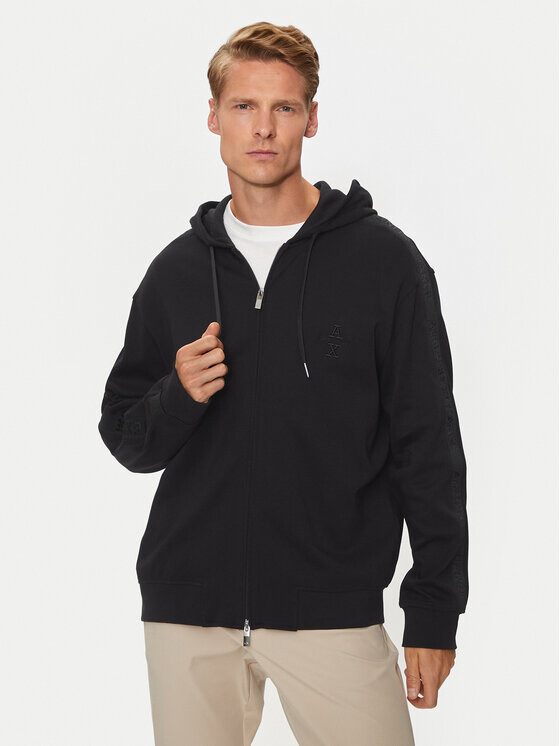 

Толстовка regular fit Armani Exchange, черный