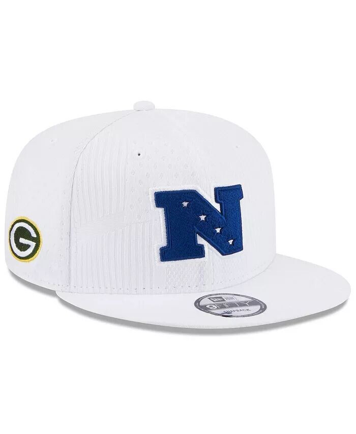 

Мужская белая кепка Green Bay Packers Pro Bowl 9FIFTY Snapback New Era, белый