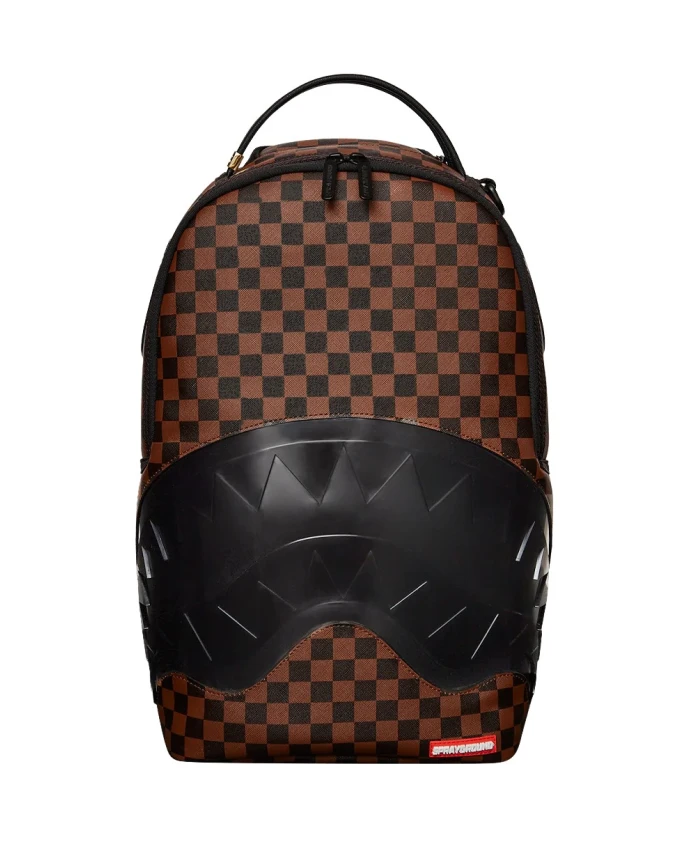 

Рюкзак Shark со потайными карманами Sprayground, коричневый