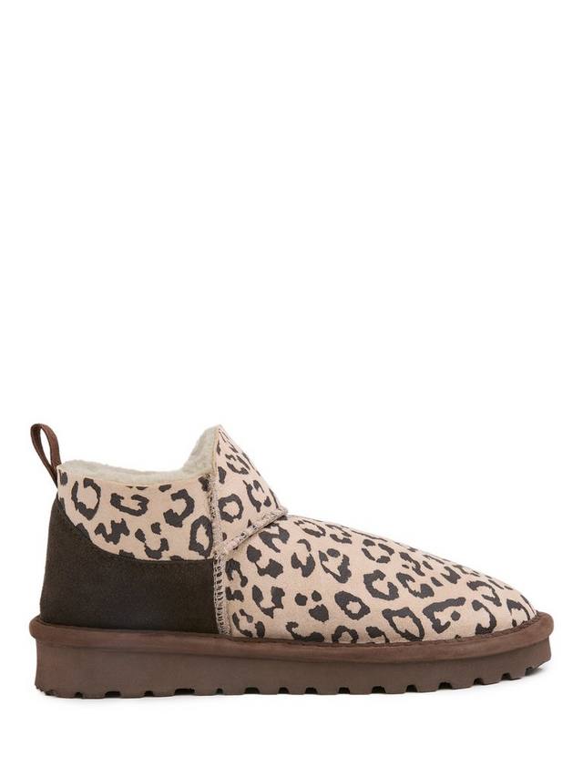 Celt Super Shortie ботинки из овчины Celtic & Co., Leopard