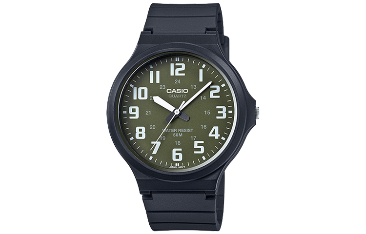 

Мужские молодежные зеленые часы MW-240-3B CASIO