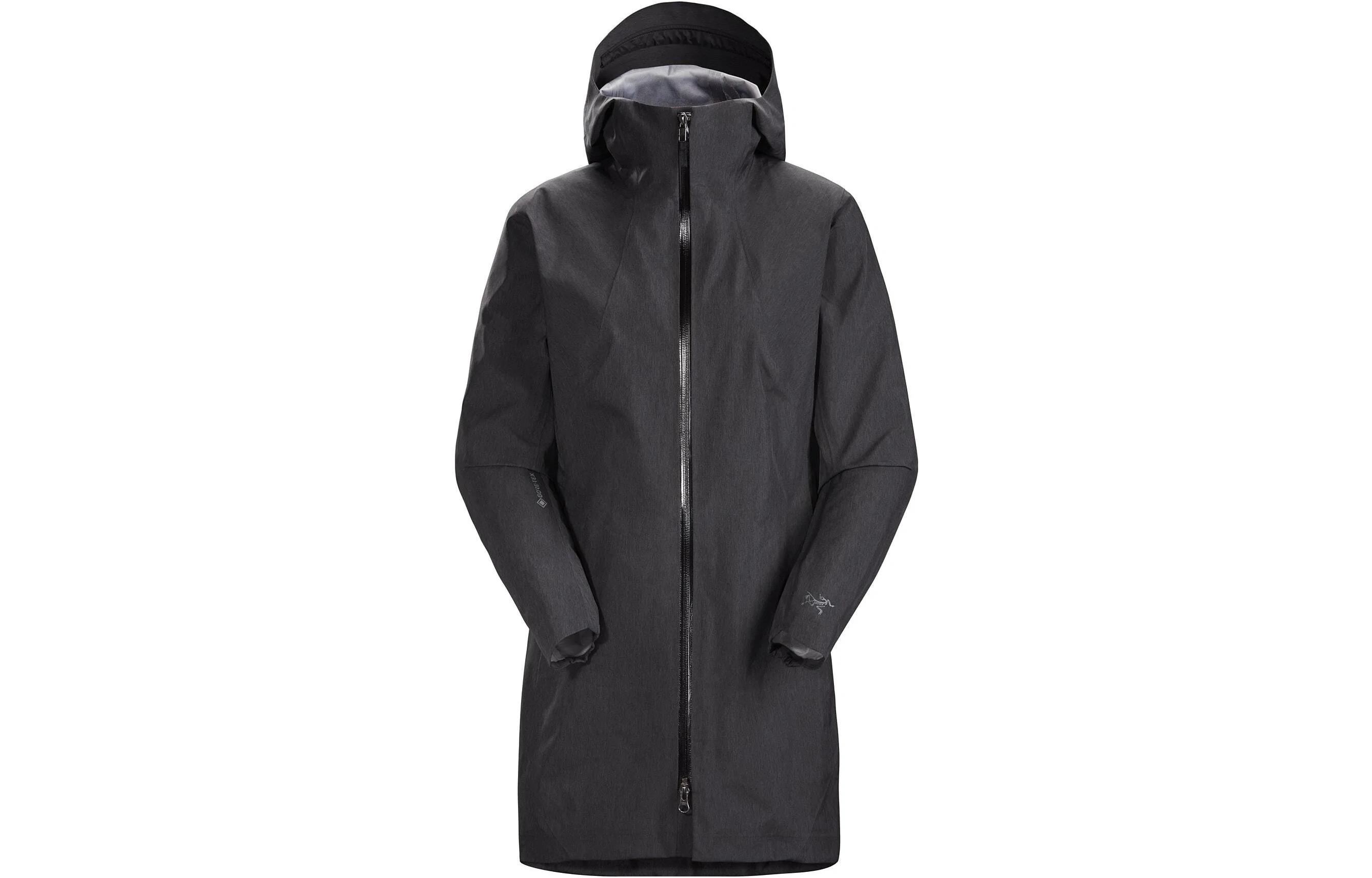 

Arcteryx Женское светло-серое пальто, Black Gray/Black Heather