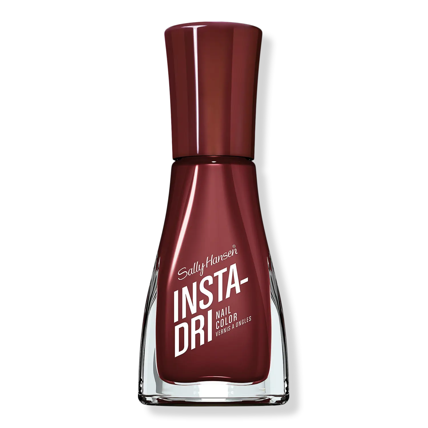 

Лак для ногтей Insta-Dri, красный/оранжевый/желтый Sally Hansen, Cinna Snap (brown red)