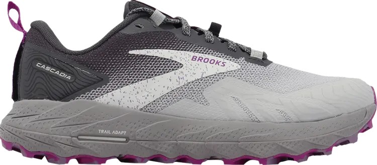 

Кроссовки Wmns Cascadia 17 Wide 'Oyster Purple', серый