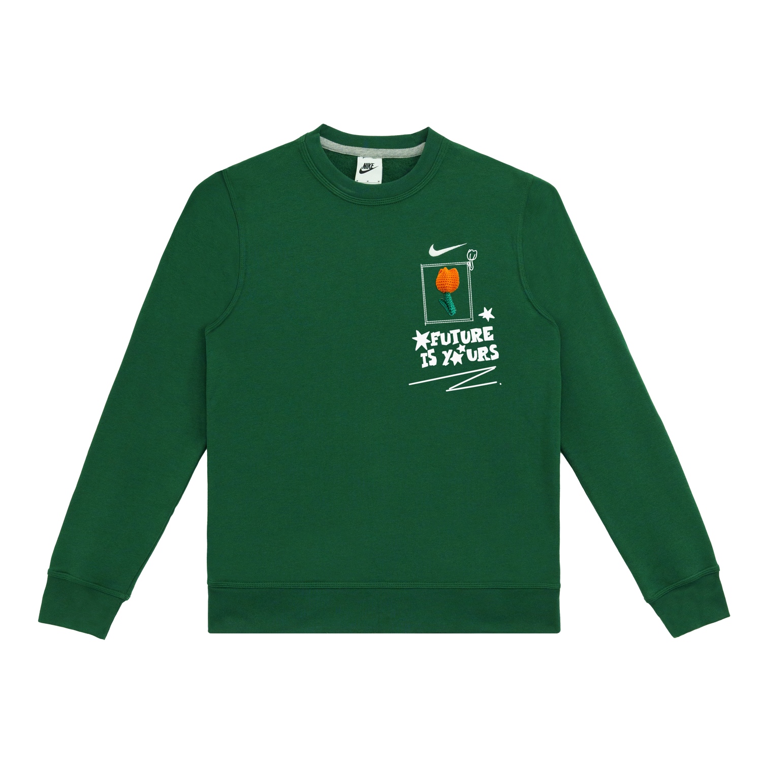 

Клубные худи унисекс Nike, зеленый