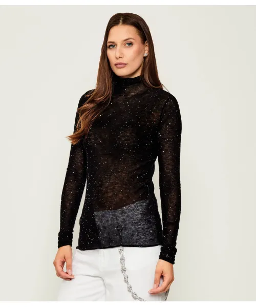 

Шерстяная водолазка Slim fit Pinko, черный