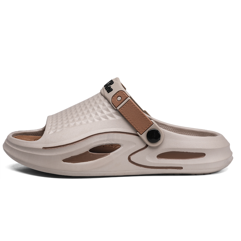 

LONGYING Слайдеры мужские черно-оранжевые/хаки-коричневые/коричнево-зеленые - хаки-коричневые, цвет Khaki Brown