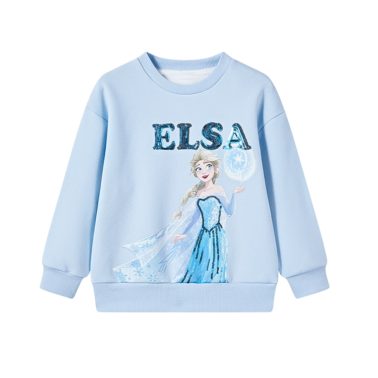 Свитшот Frozen Series для детей 3-7 лет Disney, белый — фото 3