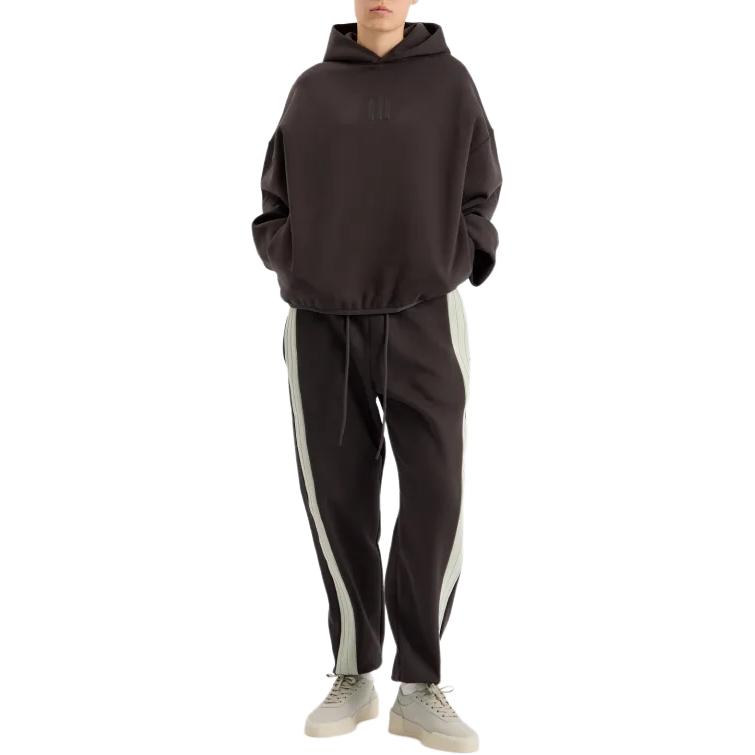 AdiClub Fear Of God Athletics Solid Fleece Hoodie Adidas, коричневый — фото 4