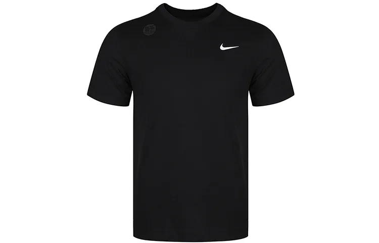 Nike Футболка dri fit мужская черная — фото 2