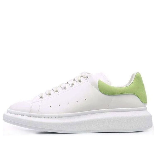 

Кроссовки oversized sneaker 'white lime' Alexander Mcqueen, белый