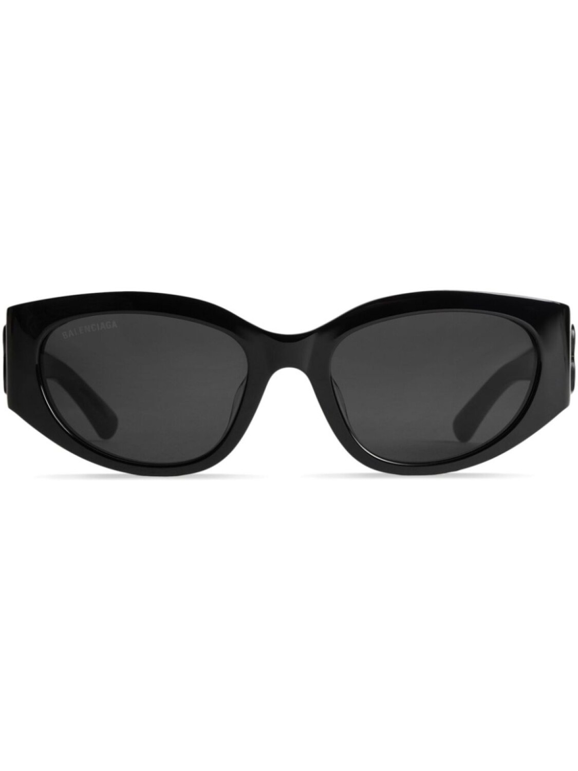 

Balenciaga Eyewear солнцезащитные очки Bossy в овальной оправе, черный