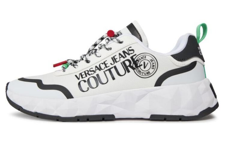 

Кроссовки VERSACE JEANS Couture Logo-print Low-top Sneakers, белый