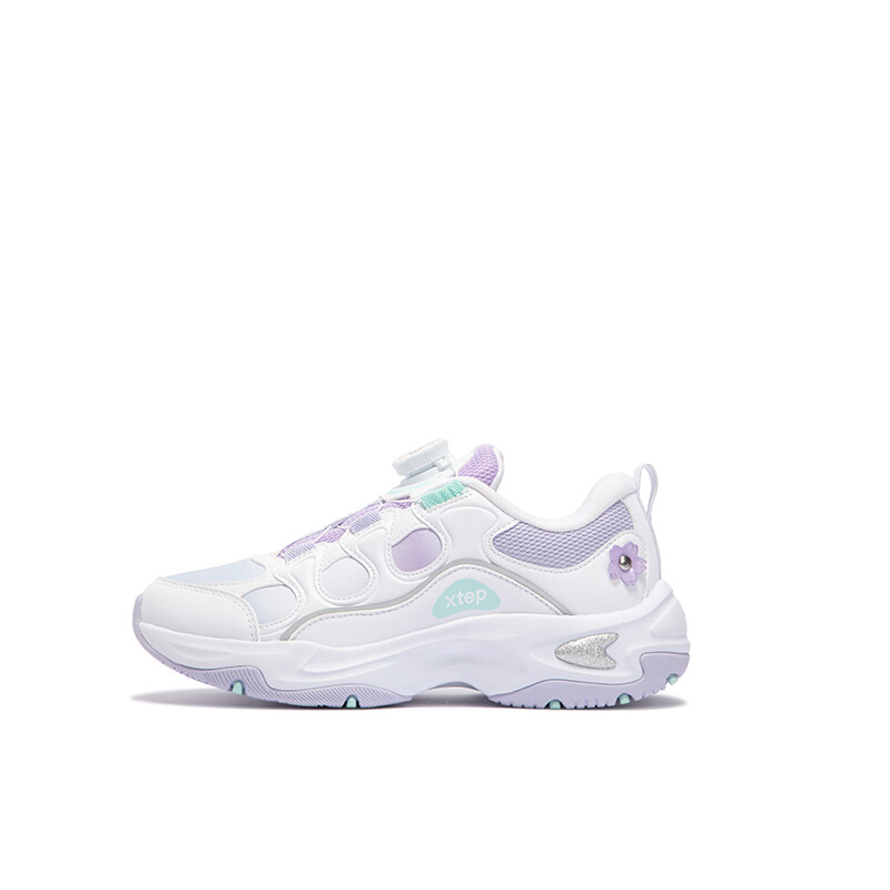 

Кроссовки XTEP Kids Lifestyle Shoes GS Low-top New White/snow Cyan, белый