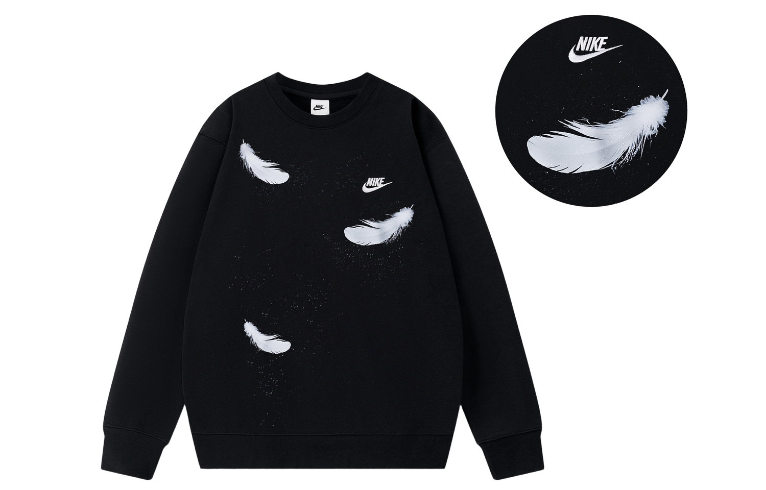 

Спортивный свитшот Unisex Nike, черный