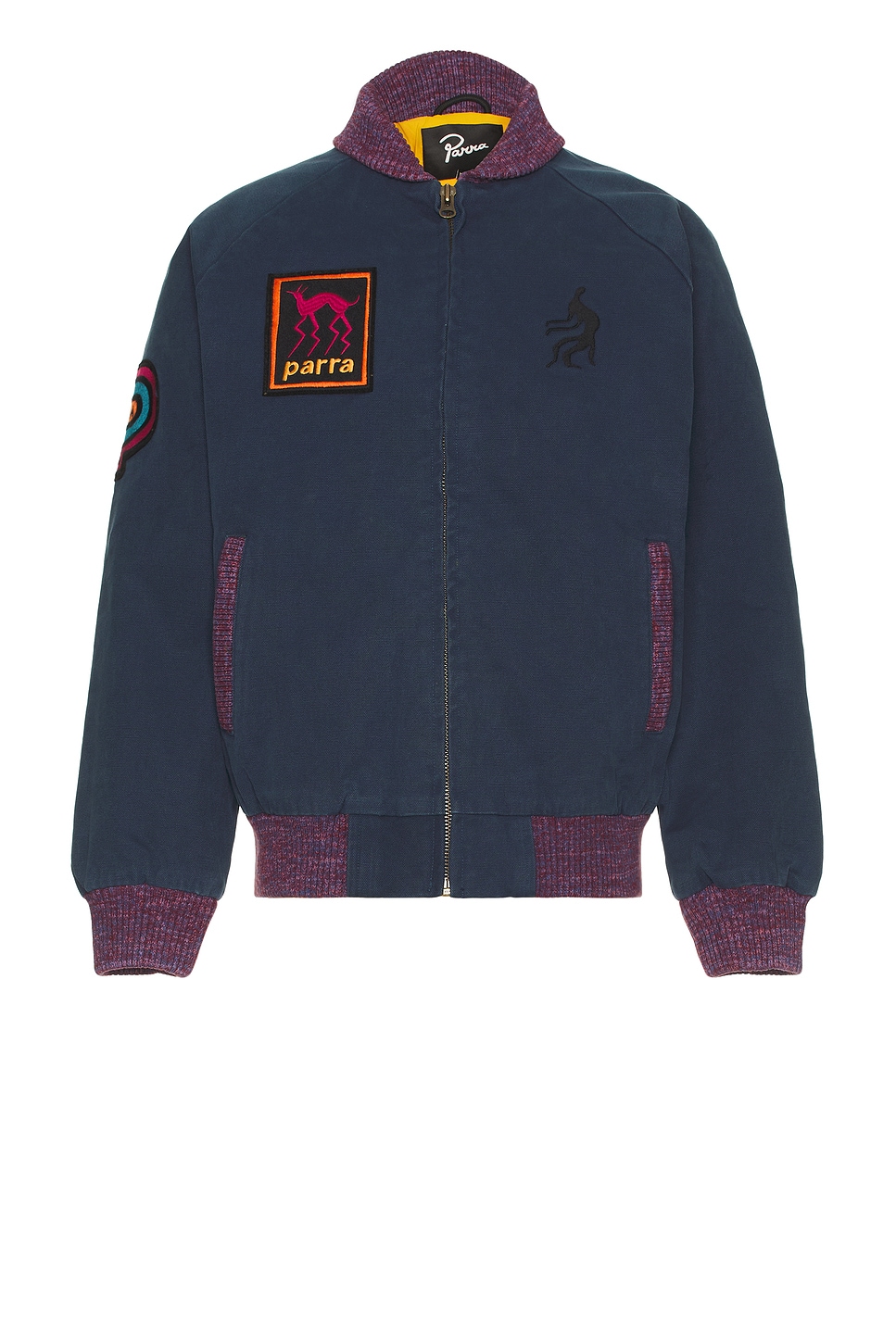 

Куртка в стиле "варсити" Skull Stalker от By Parra, washed blue