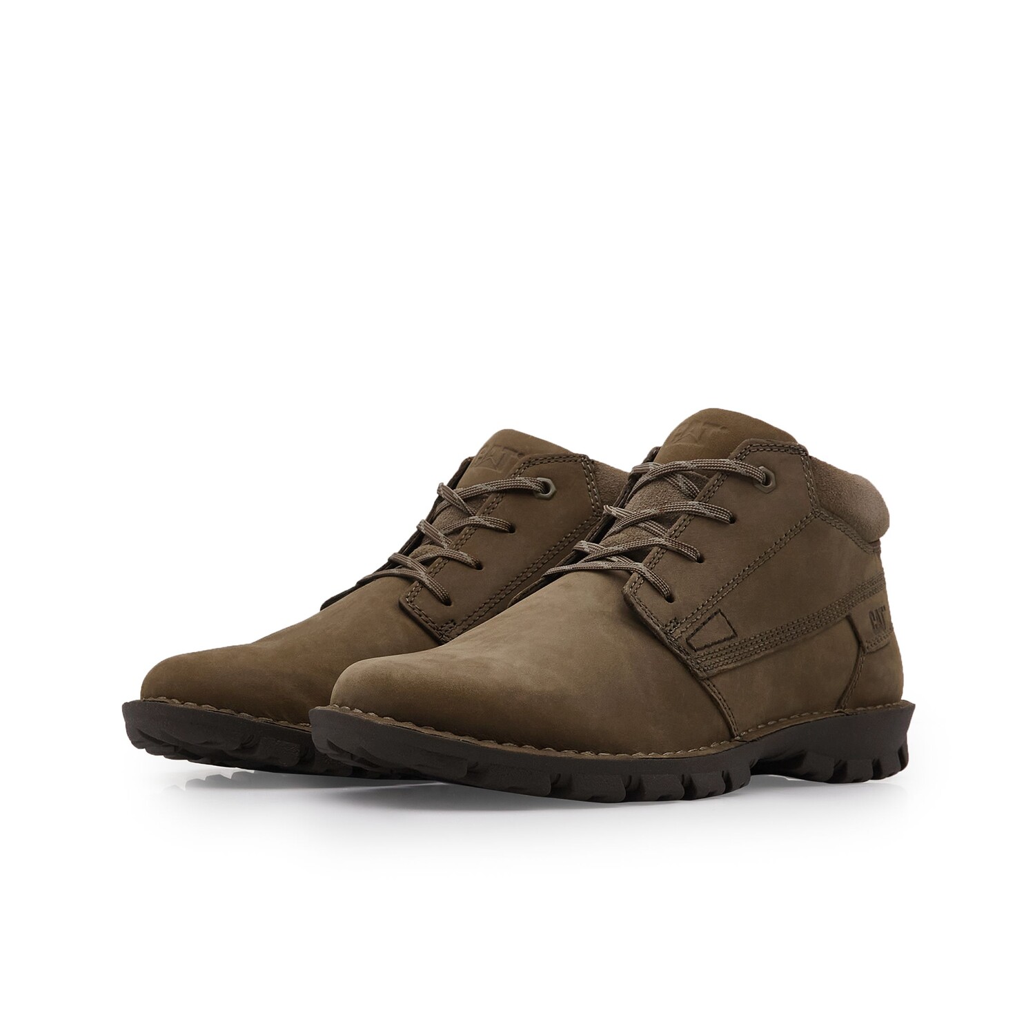 Кроссовки CAT Lifestyle Shoes Men Mid-top Brown, коричневый — фото 2
