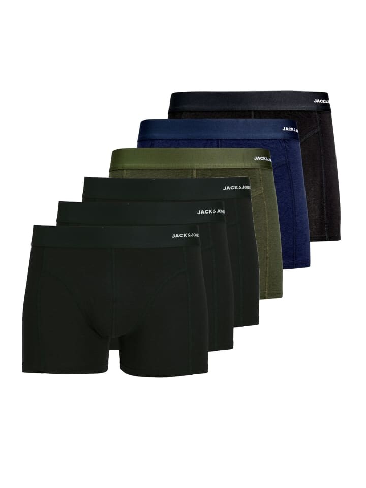 

Трусы Jack & Jones Retro Short / Pant Jacbasic, цвет Forest Night/Schwarz