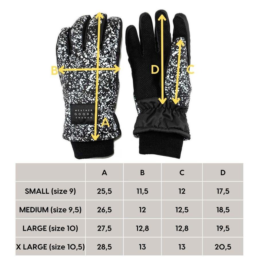 

WEATHER GOODS Светоотражающие перчатки Weathergoods Luna для электровелосипедов