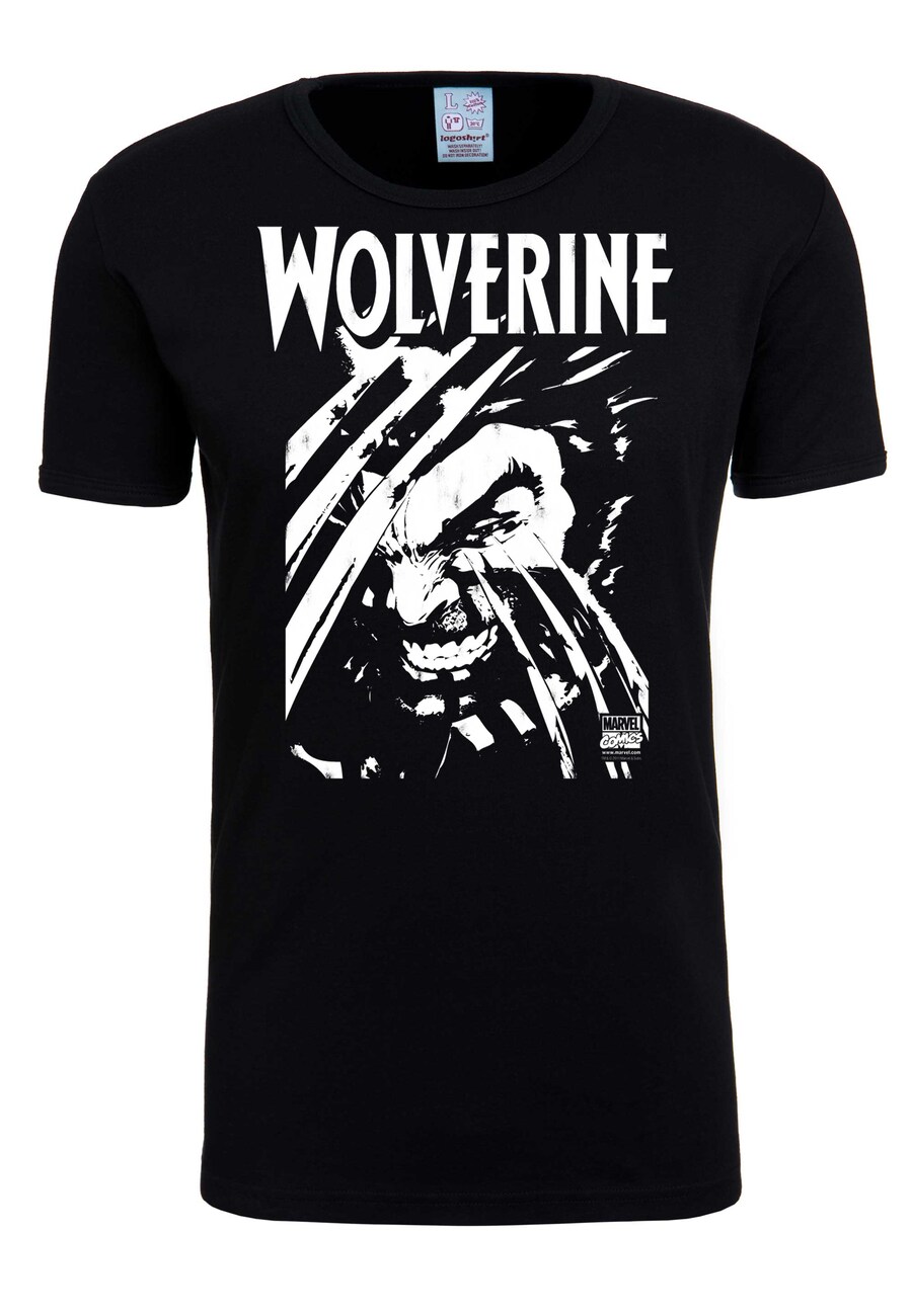 

Рубашка LOGOSHIRT Wolverine, черный