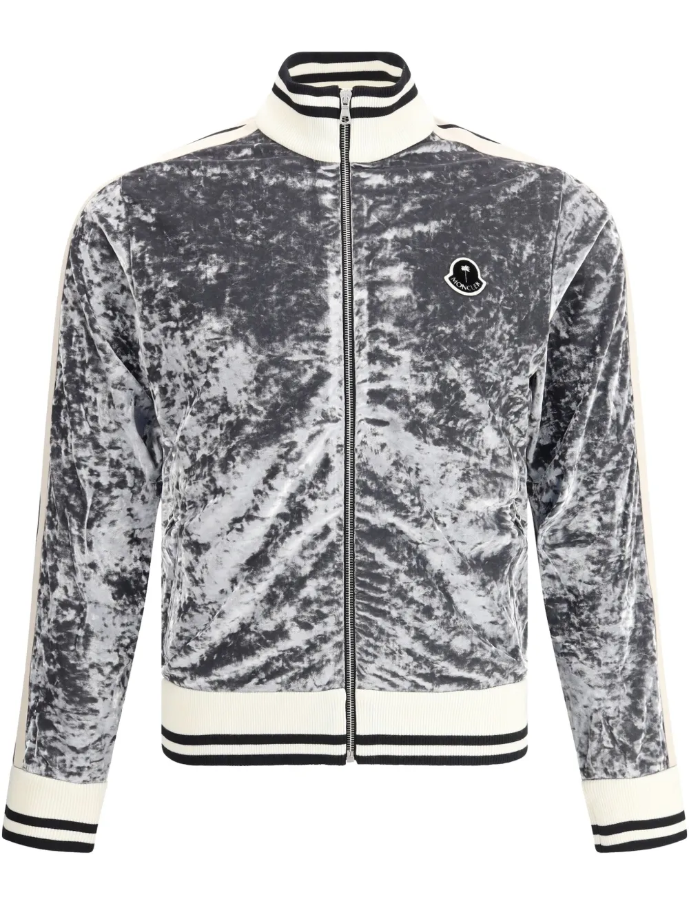 

Толстовка на молнии из коллаборации с Palm Angels Palm Angels x Moncler, серый