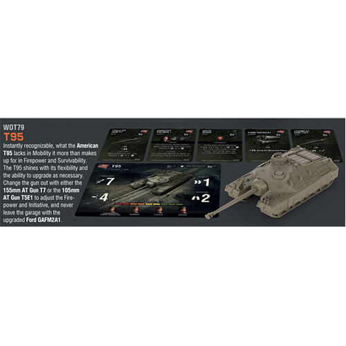 

Фигурка World Of Tanks U.S.A. Tank Expansion – T95