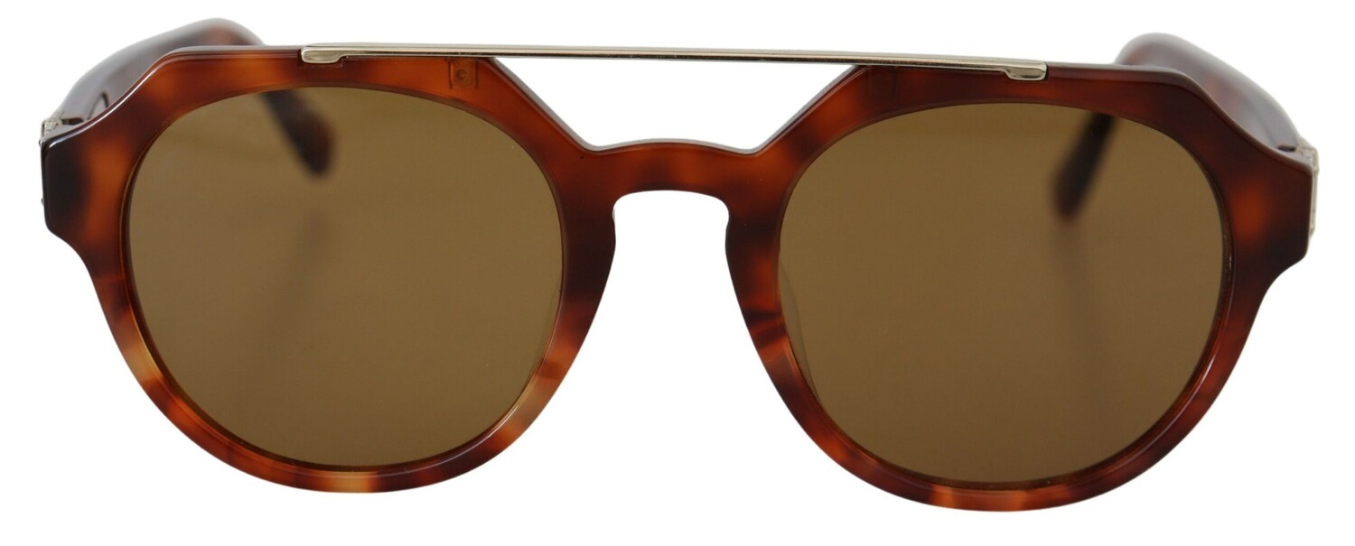 

Солнцезащитные очки Chic Brown Wayfarer Dolce & Gabbana, коричневый